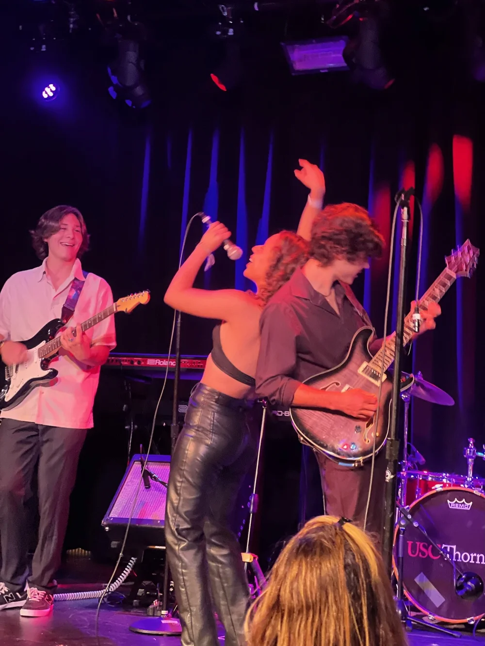 Jake Halter performing live at USC Thornton